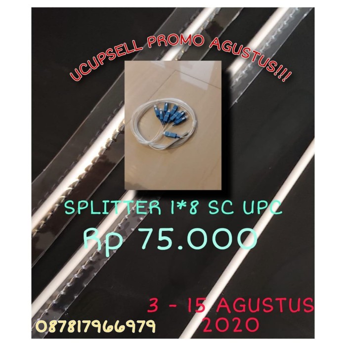 Jual Splitter SC UPC 1*8 - Kota Tangerang Selatan - UcupSell | Tokopedia