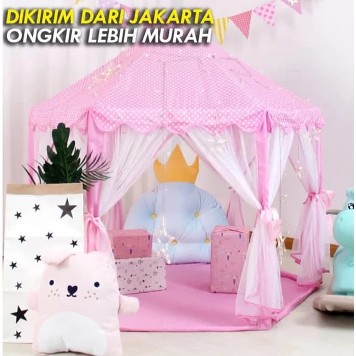 Jual Tenda Anak Princess Castle Jumbo Mainan Anak Outdoor Jual Tenda Anak Princess Castle Jumbo Mainan Anak Outdoor