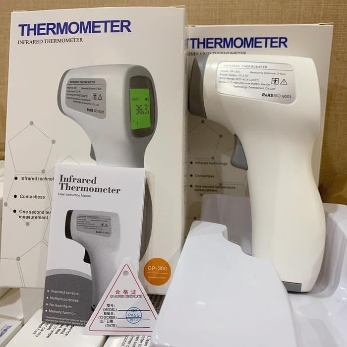Jual INFRARED THERMOMETER GUN THERMOMETER THERMOGUN TERMOMETER GP300