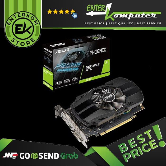 Gaming Graphics Card Asus Phoenix Gtx 1650 Oc Edition 4gb 1650 4gb