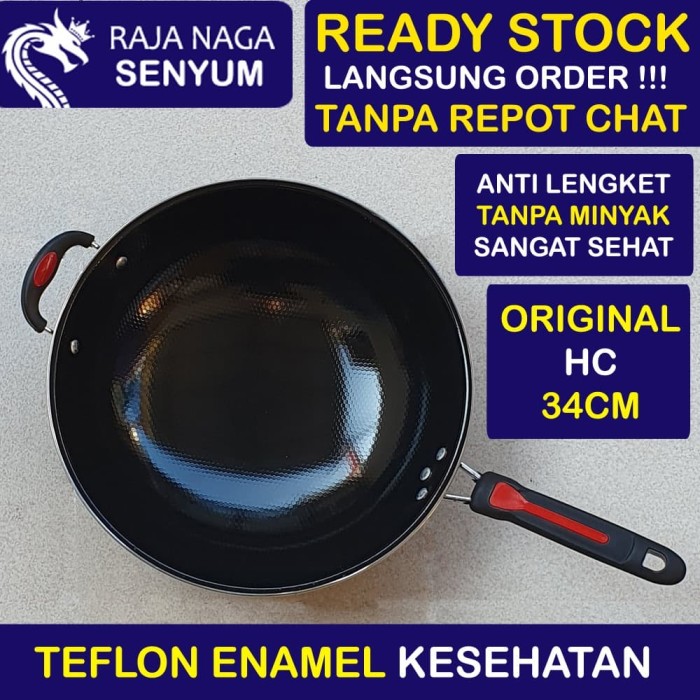 Promo Wajan Enamel Gagang