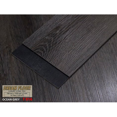 Jual Lantai  Vinyl  3mm motif  kayu  Ocean Grey Harga  PER  