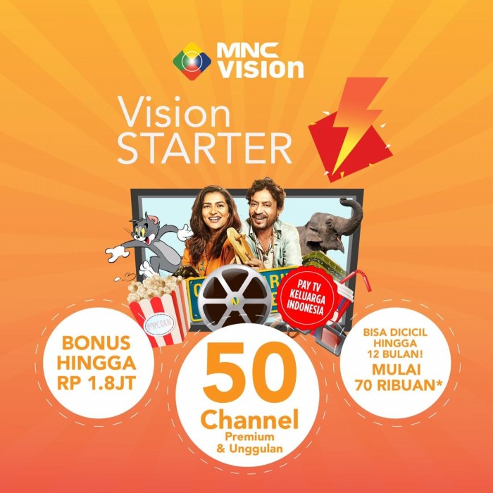 Jual Vision Starter 12 Bulan by MNC Vision - Jakarta Barat - MNC Vision