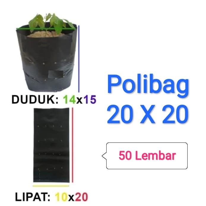 Jual Polibag Tanam x Isi 50 Lembar Kab Wonogiri Rama Group Tokopedia