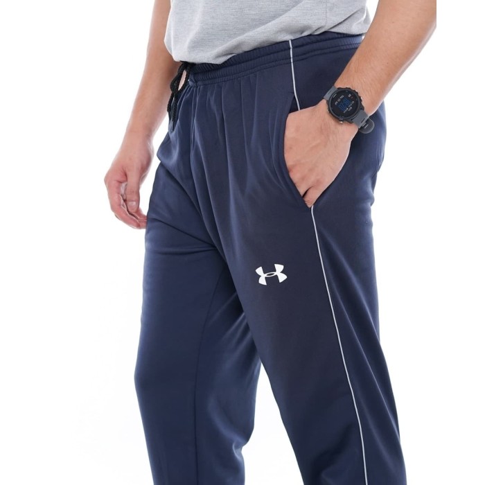 Jual Training Olahraga Celana Panjang Navy UA01 Strip 1 Jual Training Olahraga Celana Panjang Navy UA01 Strip 1