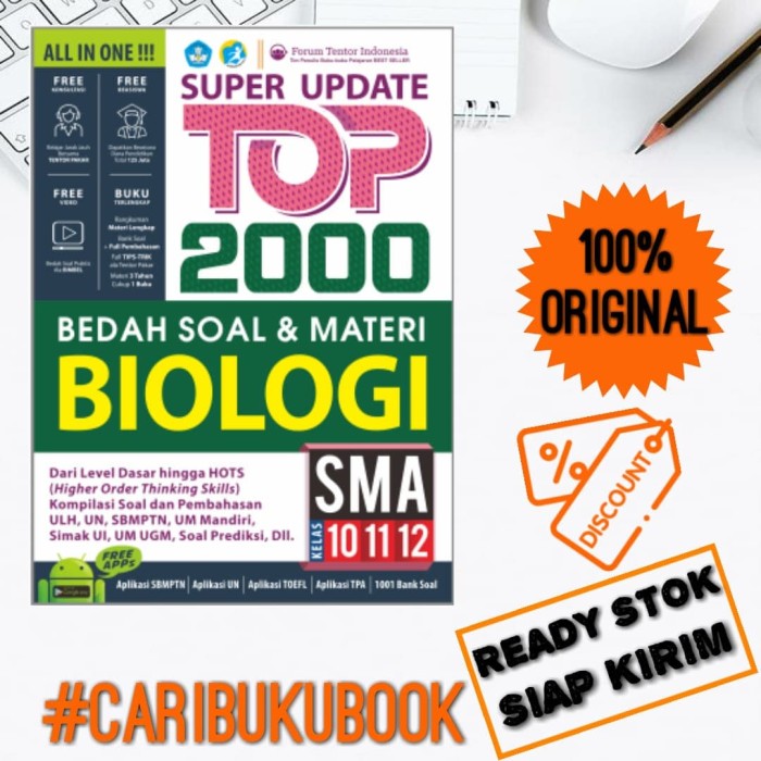 Kisi Kisi Osn Biologi Sma 2018 Benua Ilmu