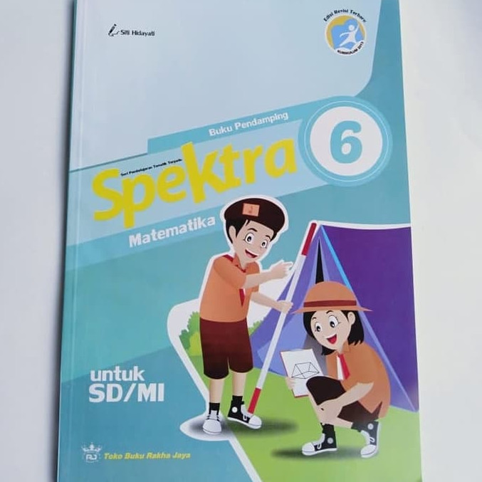 Jual Buku Pelajaran SPEKTRA MATEMATIKA SD MI Kelas 6 Enam K13 SMT 1 & 2 Jakarta Utara Toko