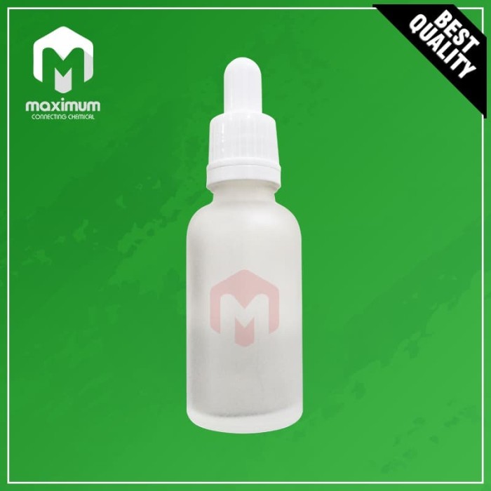 Jual Botol Pipet Kaca 30ml Frosted / Botol Seru   m 30ml