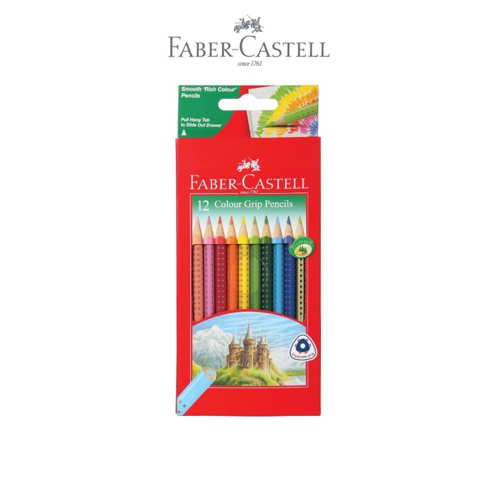 Perbedaan Warna Pensil Faber Castell Classic Dan Watercolour Youtube