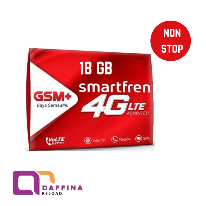 Jual Kartu Perdana Smartfren Nonstop 18 GB - Jakarta Selatan - Daffina   