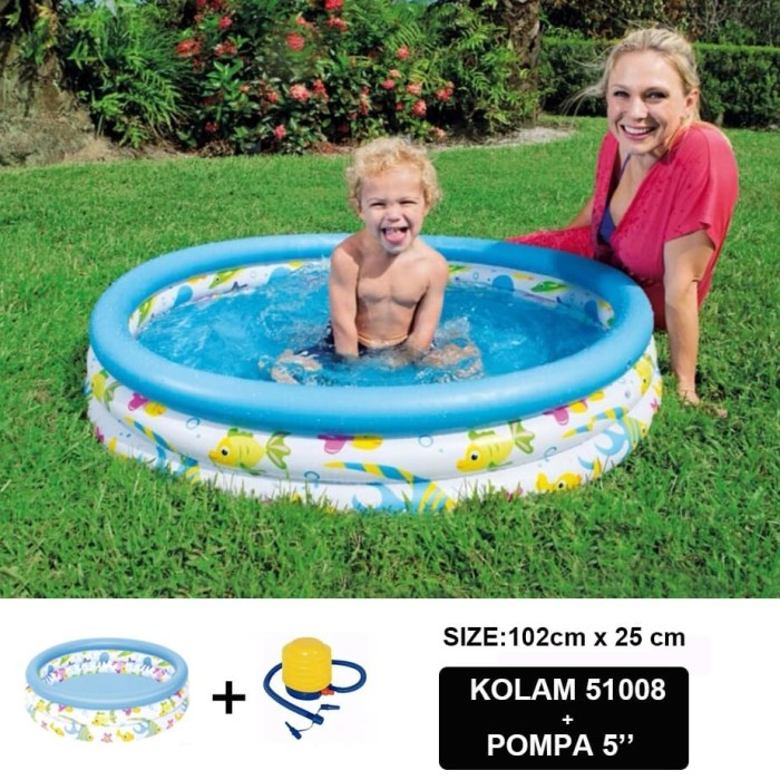 Jual Kolam Renang Anak 102cm Kolam Mandi Bayi pool bola 