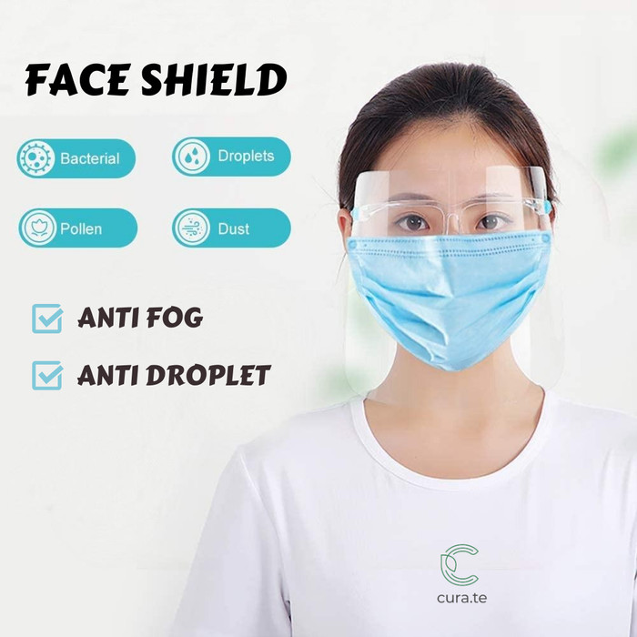 Jual FACE SHIELD KACAMATA NAGITA 1 SET / FACESHIELD NAGITA