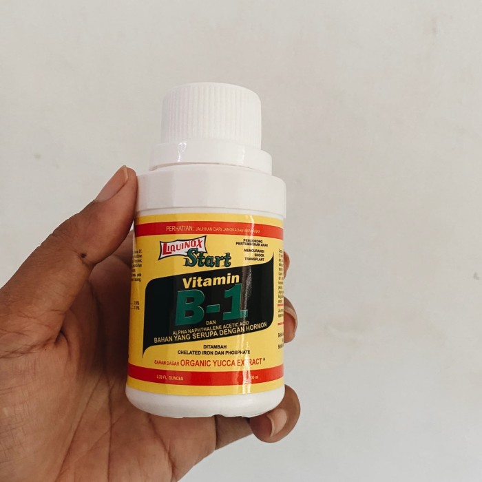 Jual Pupuk VITAMIN B1 liquinox 100ml untuk kesuburan semua jenis