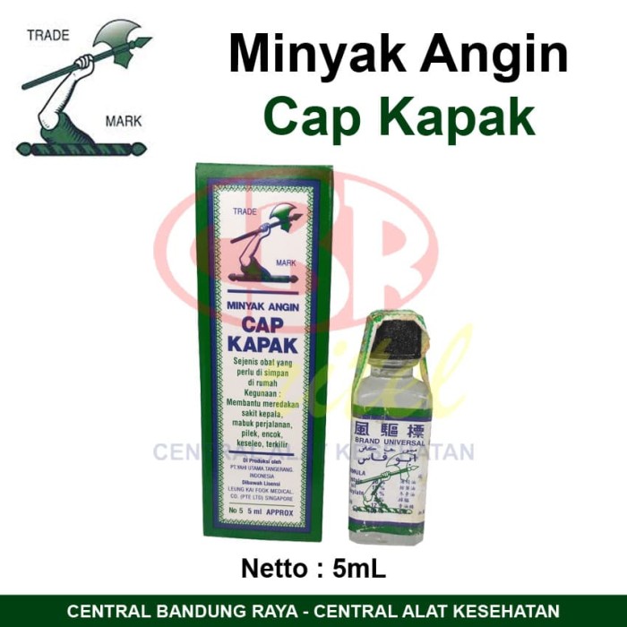 Jual Minyak Angin Cap Kapak 5 Ml Kota Bandung Central Bandung Raya Tokopedia