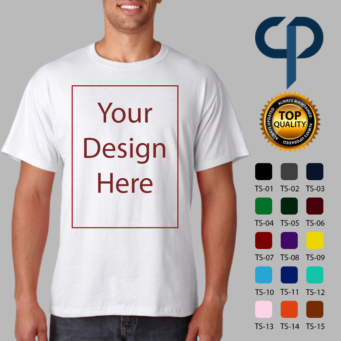  Jual  Kaos  Custom Premium Full Cotton Combed  30s  Jakarta  