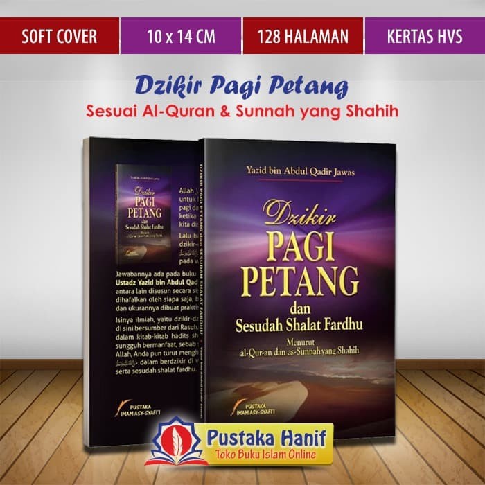 Jual Buku Dzikir Pagi Petang Dan Sesudah Sholat Fardhu Jakarta Timur Pustaka Hanif Tokopedia