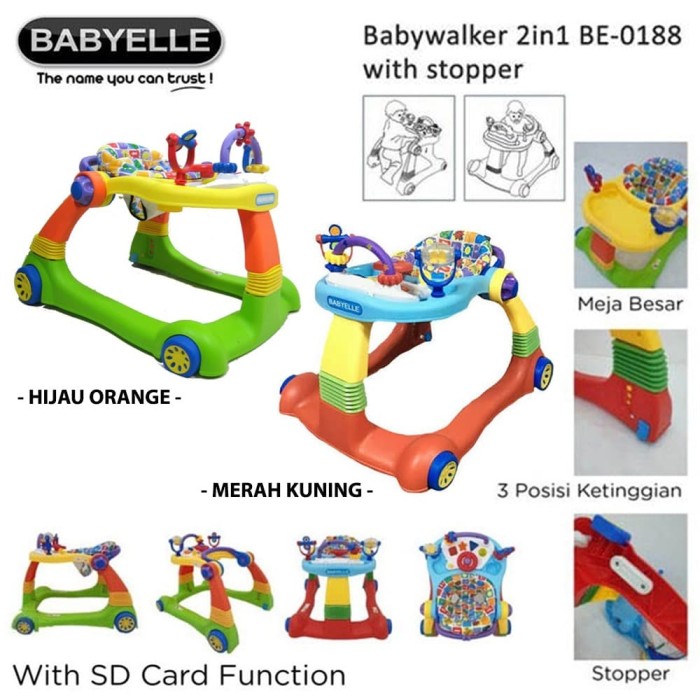 baby walker baby elle 2 in 1