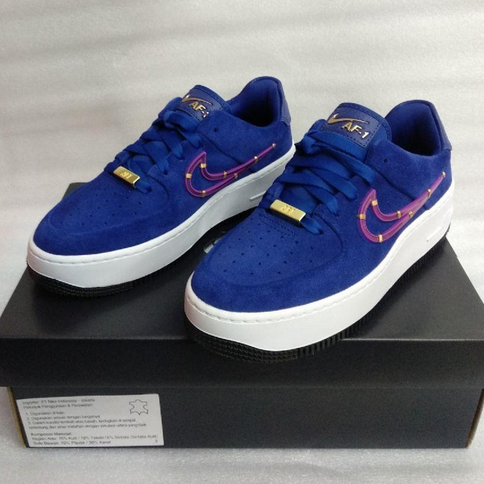 nike air force women blue