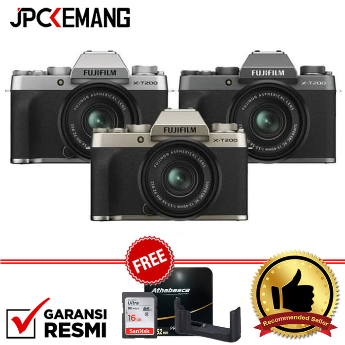 Promo Fujifilm XT200 Fuji XT200 kit 1545mm f/3.55.6 GARANSI RESMI