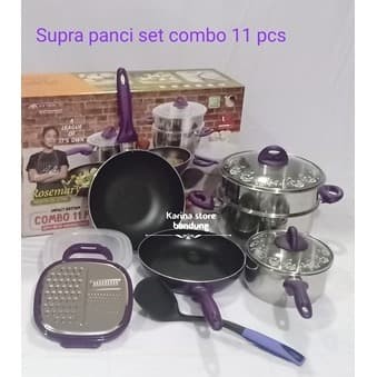 Jual PANCI  SET COMBO 11 PCS SUPRA CHEF RENATA Kab 