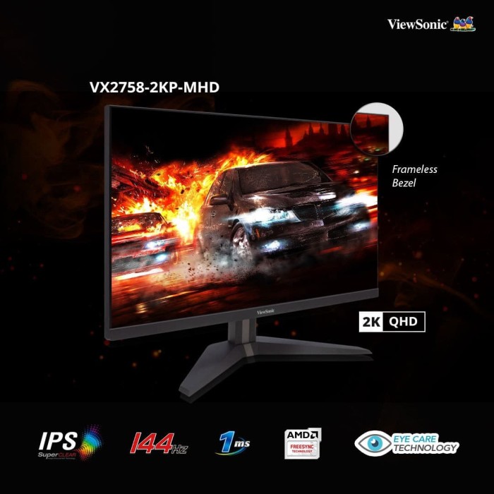 Монитор viewsonic vx2758 2kp mhd 27 обзор