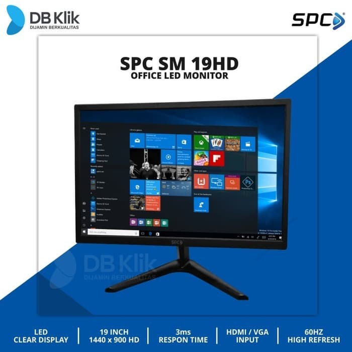 Jual SPC OFFICE MONITOR LED Monitor SPC SM-19HD 19 inch - Kab. Sleman