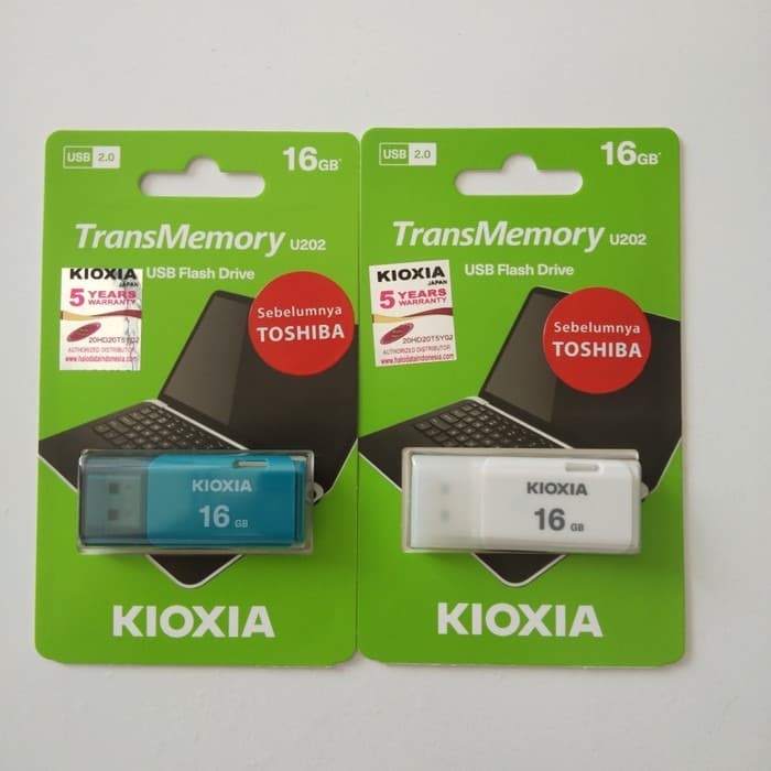 Jual Kioxia USB Flash Drive/Flashdisk 16GB USB2.0 Hayabusa