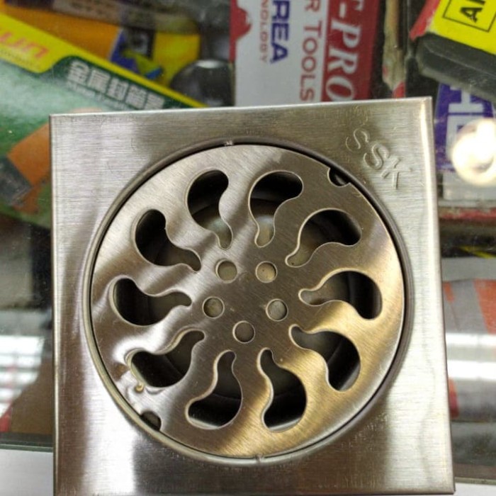 Jual Saringan Got Air Kamar Mandi / WC Besi Stainless Kota Depok TriMedia Shop Tokopedia