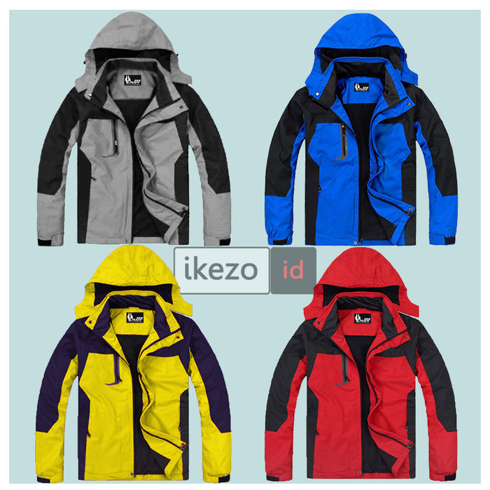 Jual Jaket Waterproof Pria Anti Air Anti Angin Jaket