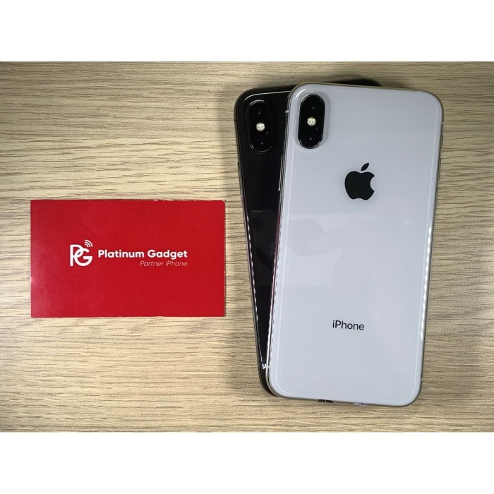 Jual Second iPhone X 256GB Global - White - Kota Malang - Platinum