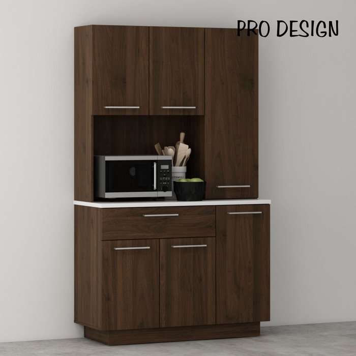 Jual Pro Design Clava Kabinet Dapur - Brown Walnut - Kab ...