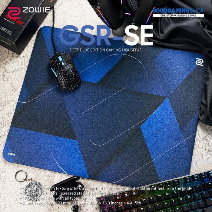 Jual Zowie G Sr Se Deep Blue Gaming Mousepad Jakarta Pusat Goodgamingm2m Tokopedia