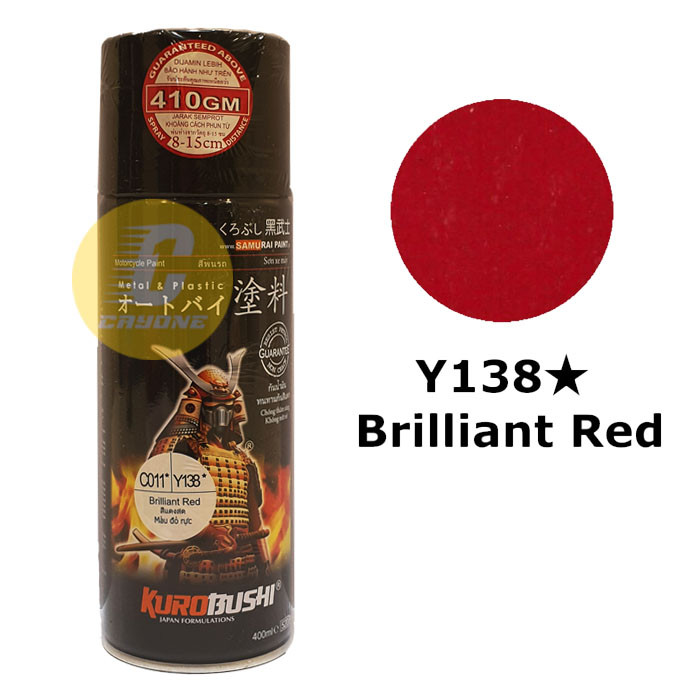 Jual Samurai  Paint Motorcycle Colour 1 Star 400 mL Cat  