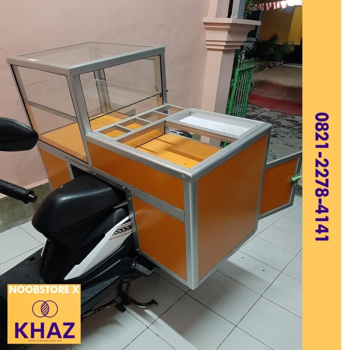 Jual Gerobak Motor Jualan Bakso Etalase Motor Dagang Jual Gerobak Motor Jualan Bakso Etalase Motor Dagang