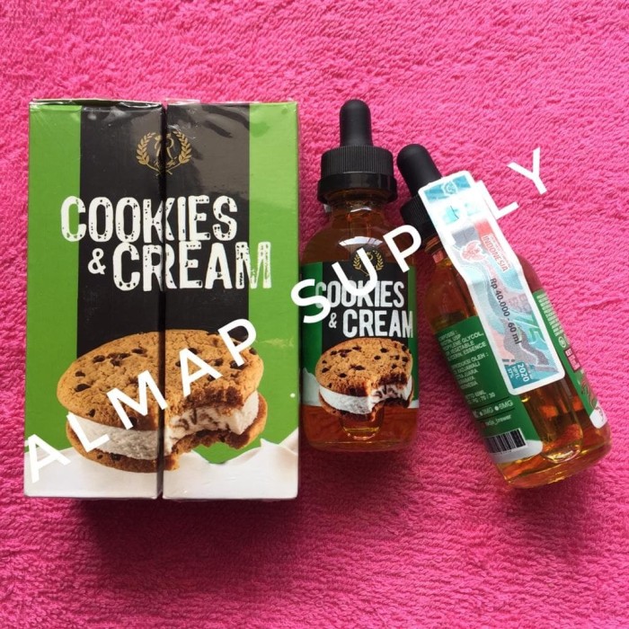 Jual COOKIES & CREAM 60ML - E LIQUID VAPOR VAPE INDONESIA ...