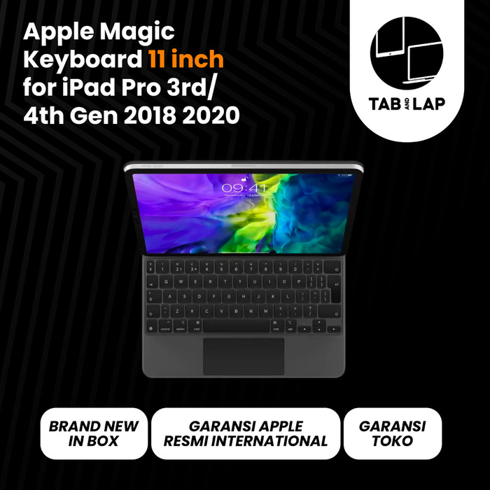 Jual Apple Magic Keyboard for iPad Pro 11 Inch 2018 & 2020