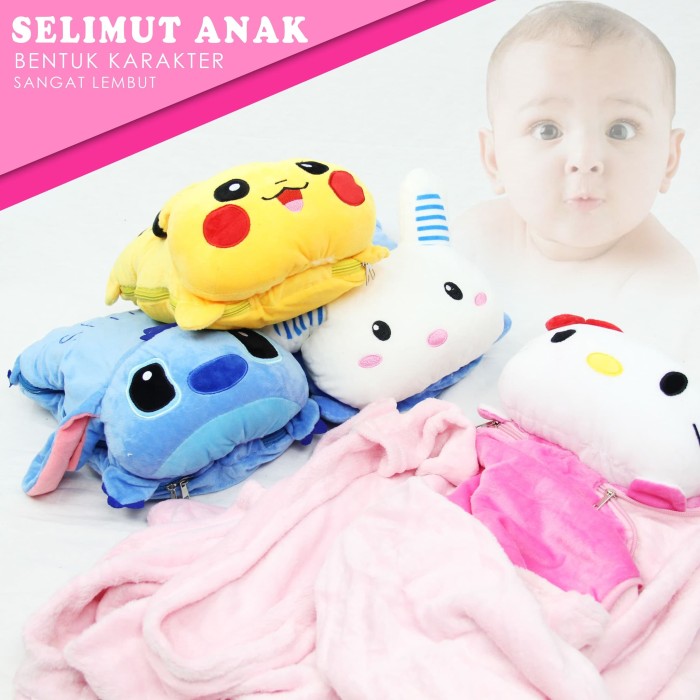 Jual Bantal Selimut Karakter Balmut Karakter Jakarta Utara Golden Fox Onlineshop Tokopedia