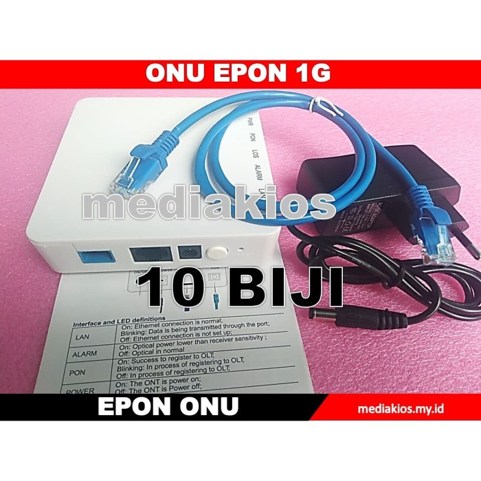 Jual 10 Biji Epon Onu Tanpa Wifi 1g Jakarta Utara Ftthkios Tokopedia