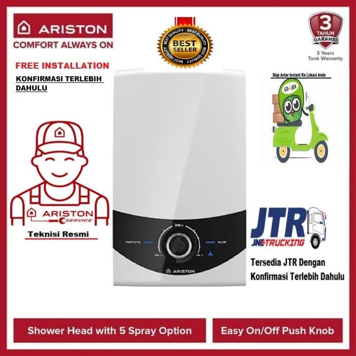 Jual Pemanas Air Listrik Ariston AURES SMART / SMC24E ...