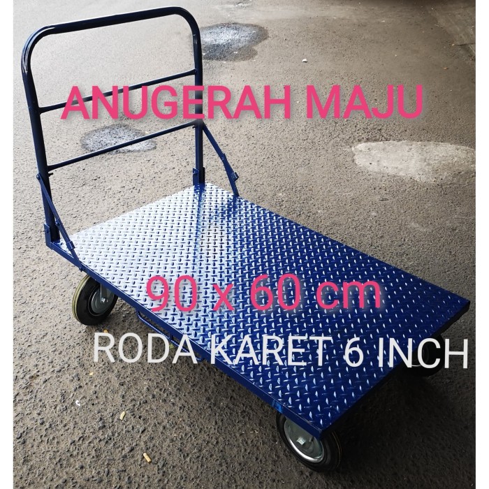 Jual Handtruck Bordes 300 Kg Troli Angkut Barang Trolley Bordes 60x90 Jakarta Barat Anugerah Maju Tokopedia