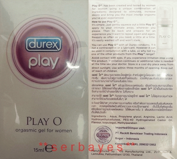 jual x109a lubricant pelumas durex play o 15ml jual x109a lubricant pelumas durex play o 15ml