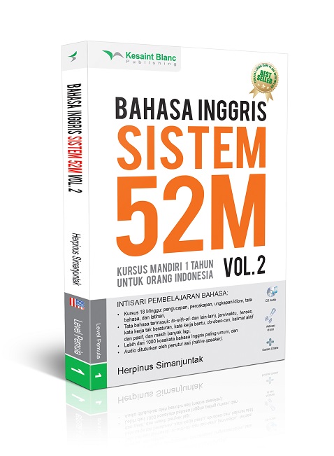 jual bahasa inggris sistem 52 m jilid 2 cd audio kesaint blanc jual bahasa inggris sistem 52 m jilid 2 cd audio kesaint blanc