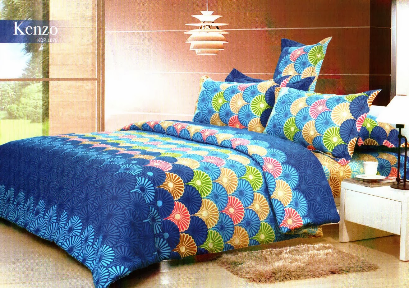 jual sprei kendra platinum motif kenzo ukuran 180 x 200 cm jual sprei kendra platinum motif kenzo ukuran 180 x 200 cm