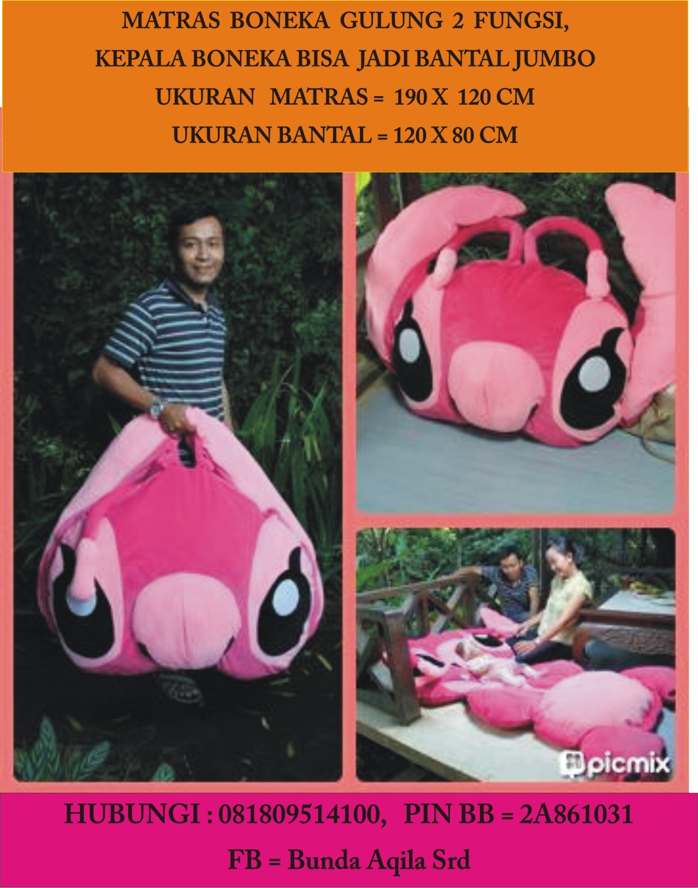 jual matras boneka gulung 2 fungsi kepala bisa menjadi jual matras boneka gulung 2 fungsi kepala bisa menjadi