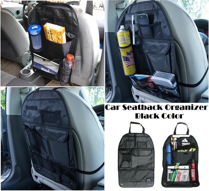 Harga Bamboo Charcoal Car Seatback Bag Organizer