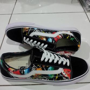 sepatu vans motif frozen sepatu vans motif frozen