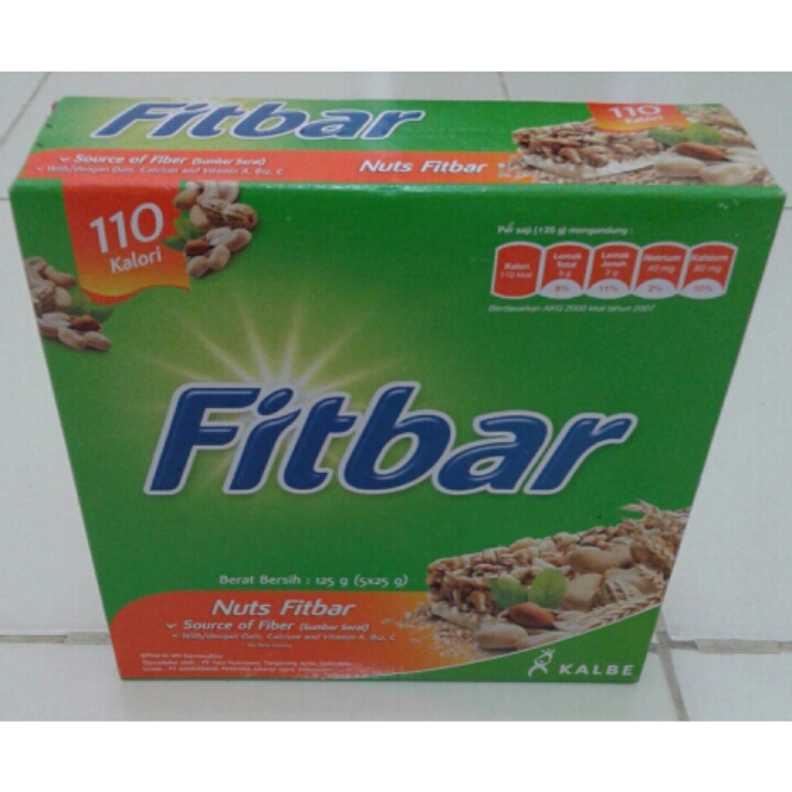 jual fitbar snack camilan sehat box isi 5pcs jual fitbar snack camilan sehat box isi 5pcs