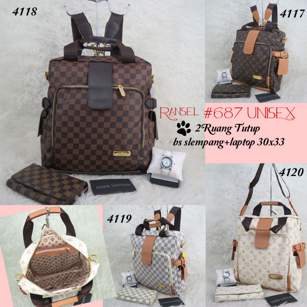 jual tas lv ransel 2ruang tutup beautyytas jual tas lv ransel 2ruang tutup beautyytas