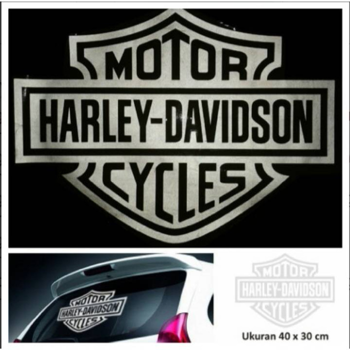 jual cutting sticker harley davidson u kaca belakang jual cutting sticker harley davidson u kaca belakang