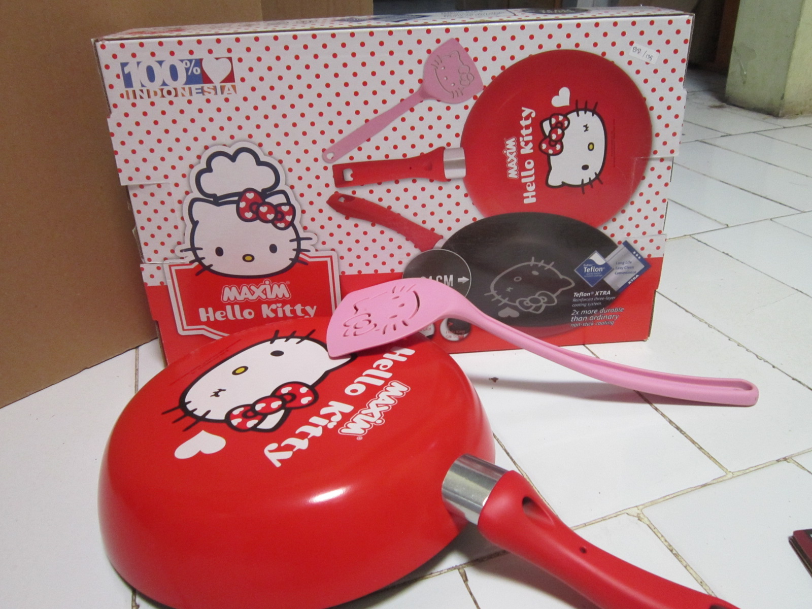 Jual Teflon Maxim Hello Kitty 20 Cm Grosir Asyik Tokopedia